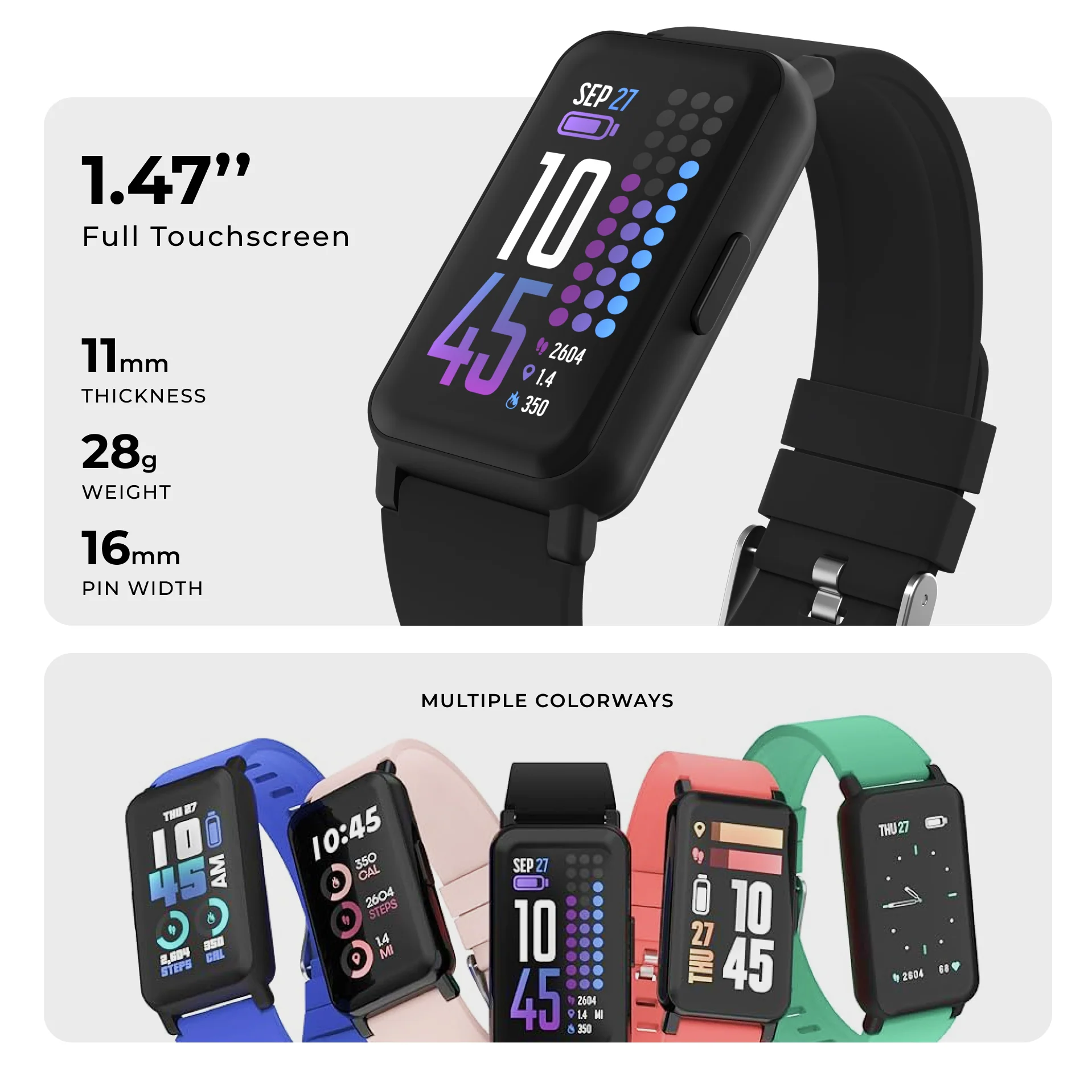 iTouch Active 4 Smartwatch - Image 7