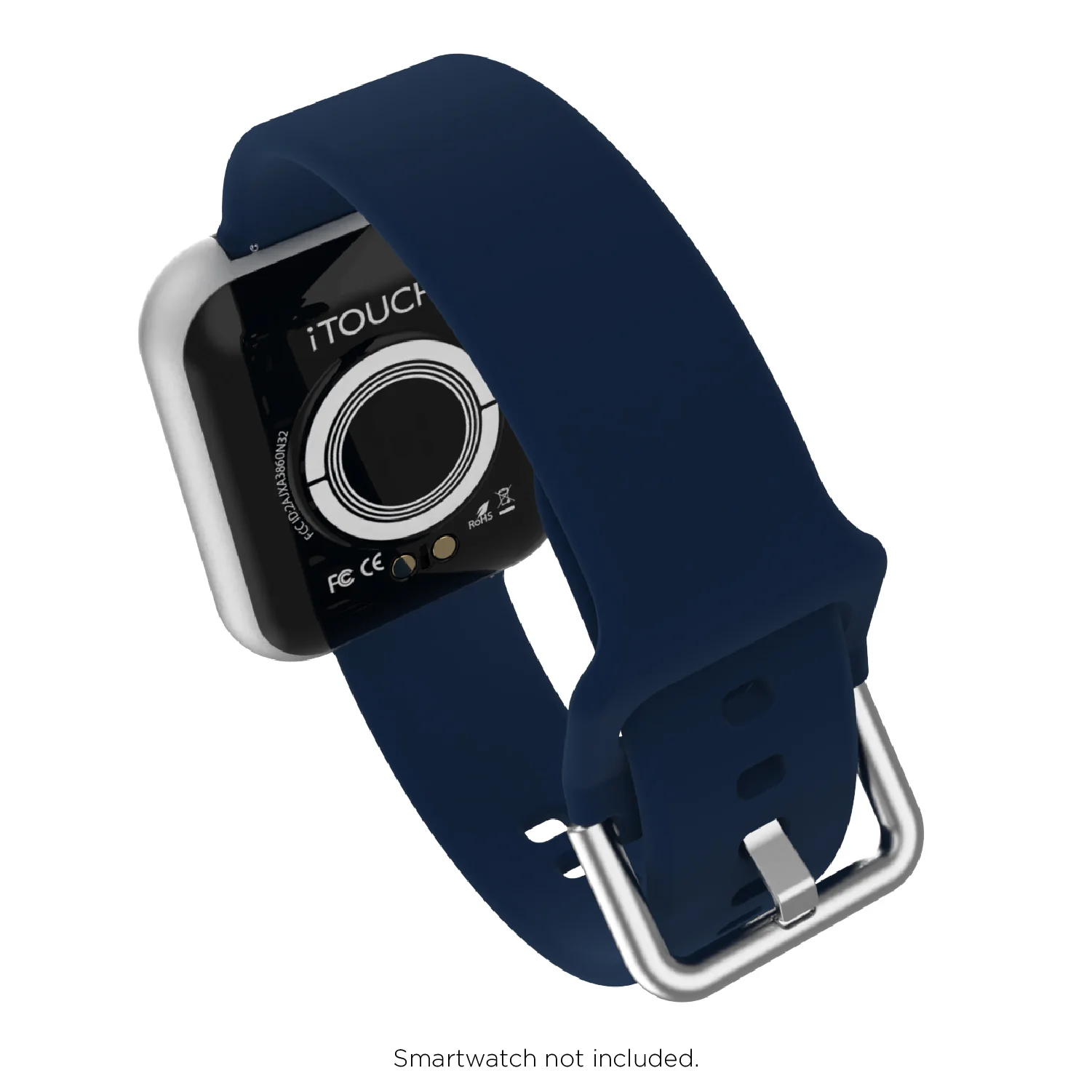 iTouch Air 3 40mm/Sport 3/Sport 4 Extra Interchangeable Strap: Blue/Black Buckle - Image 4