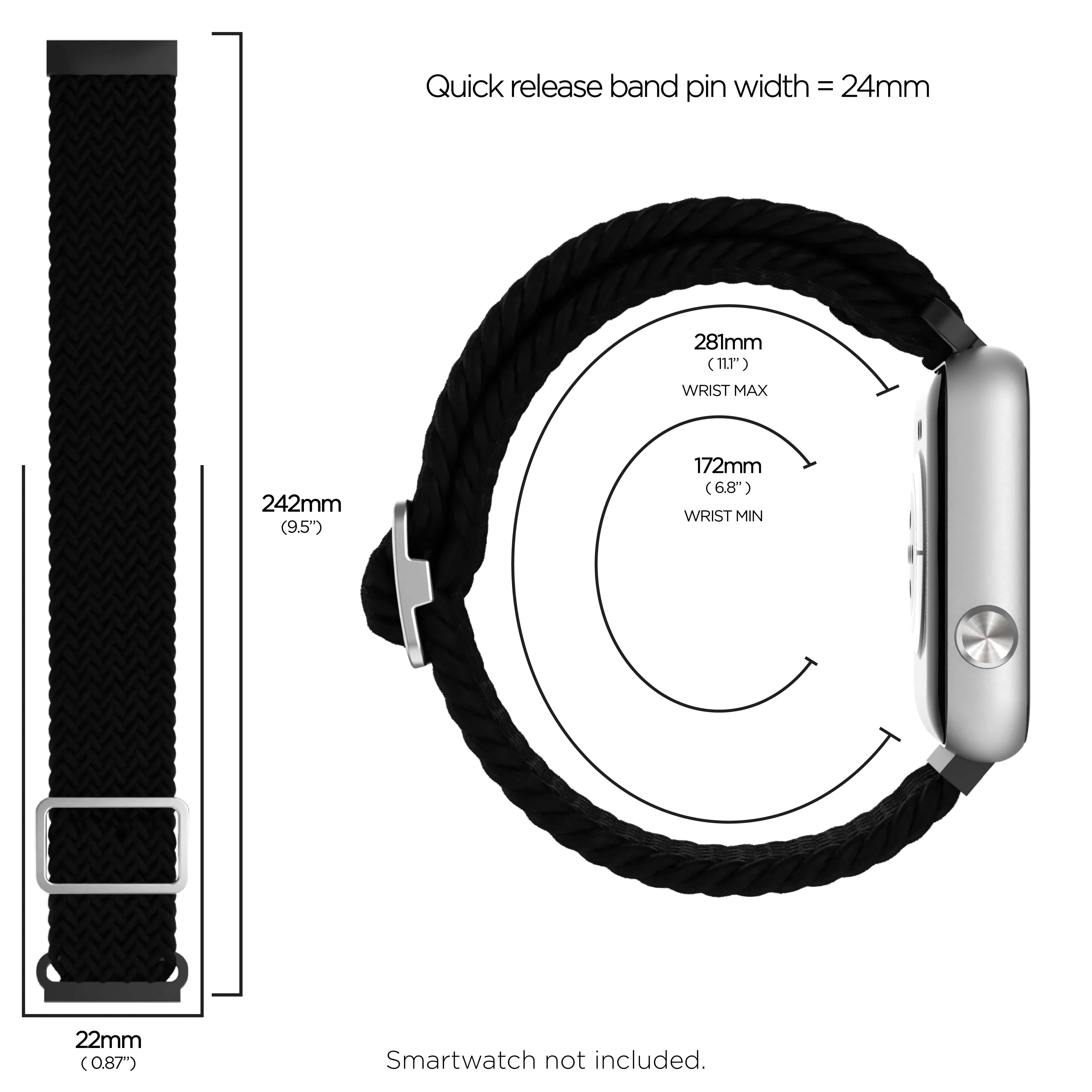 iTouch Air 4 | Jillian Michaels Edition Extra Band: Black/Silver - Image 6