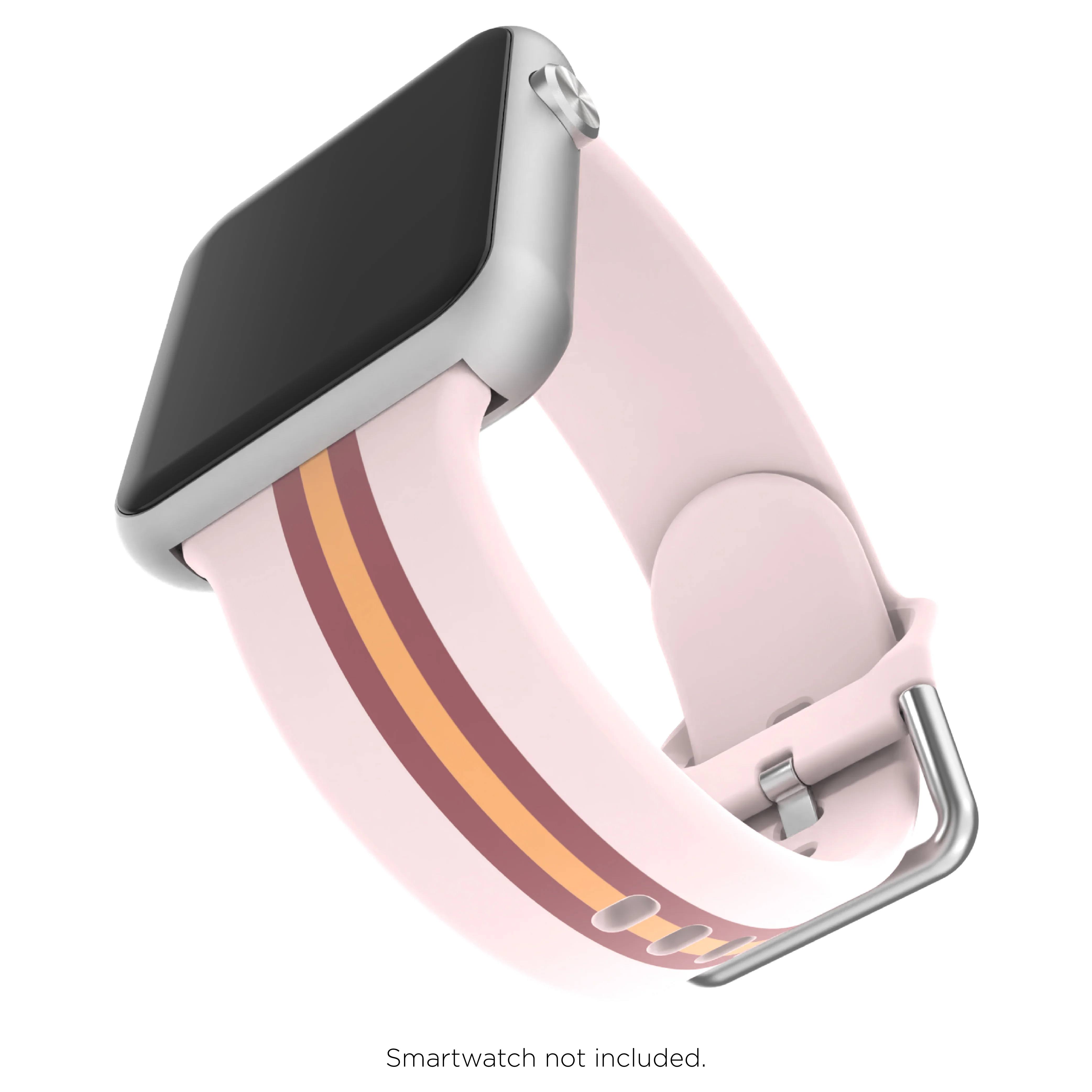 iTouch Air 4 | Jillian Michaels Edition Extra Band: Blush/Silver Silicone - Image 3