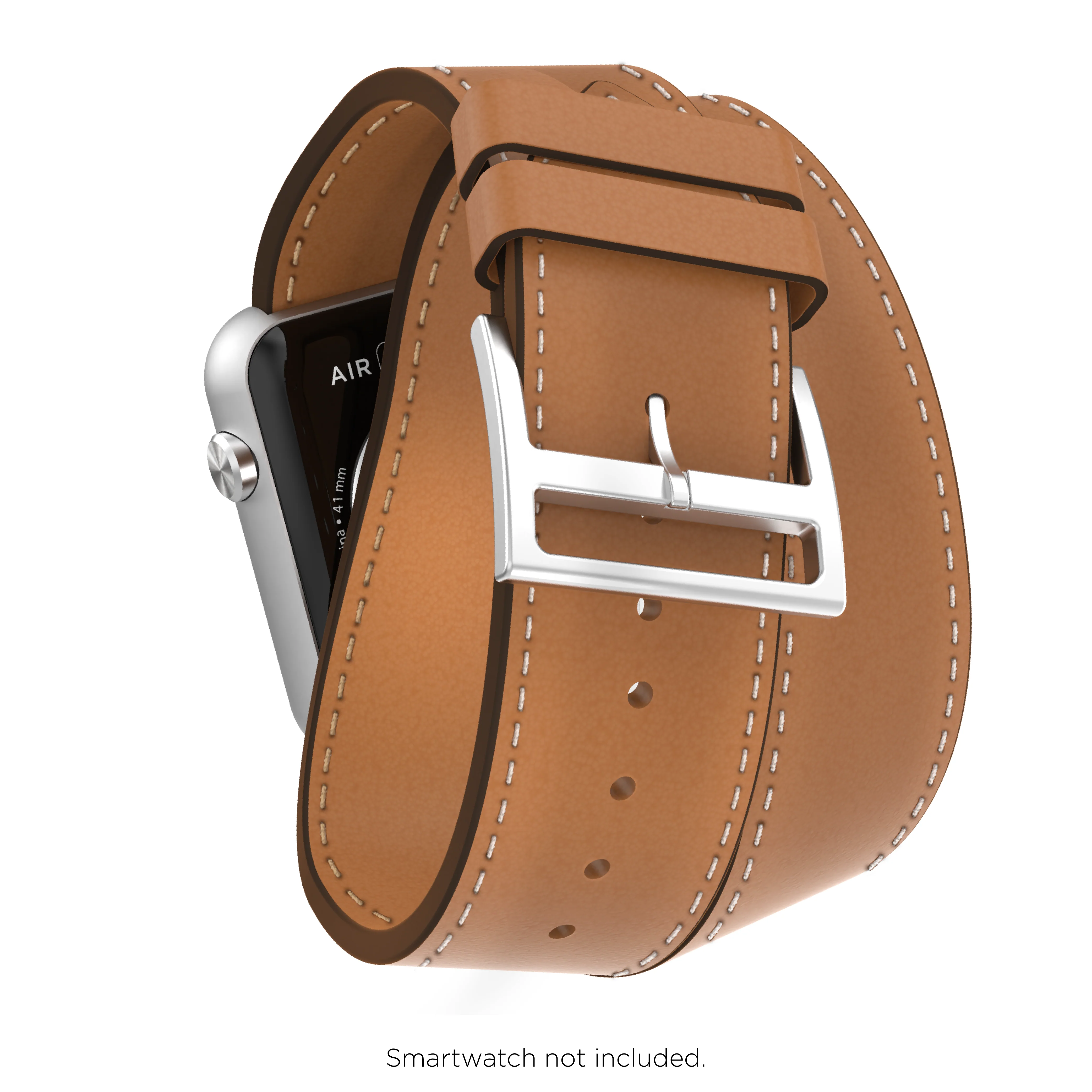 iTouch Air 4 | Jillian Michaels Edition Extra Band: Brown Leather/Silver - Image 4